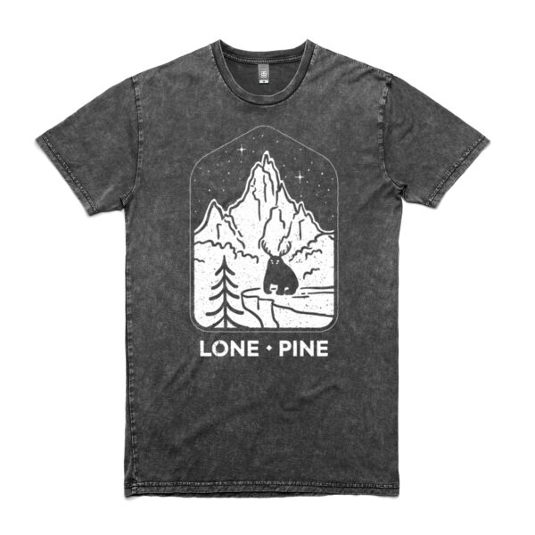 Lone Pine Patch on Stone Wash Tee Thumbnail