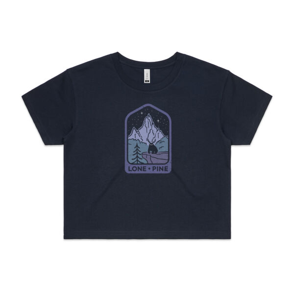 Lone Pine Patch Women's Crop Tee Thumbnail